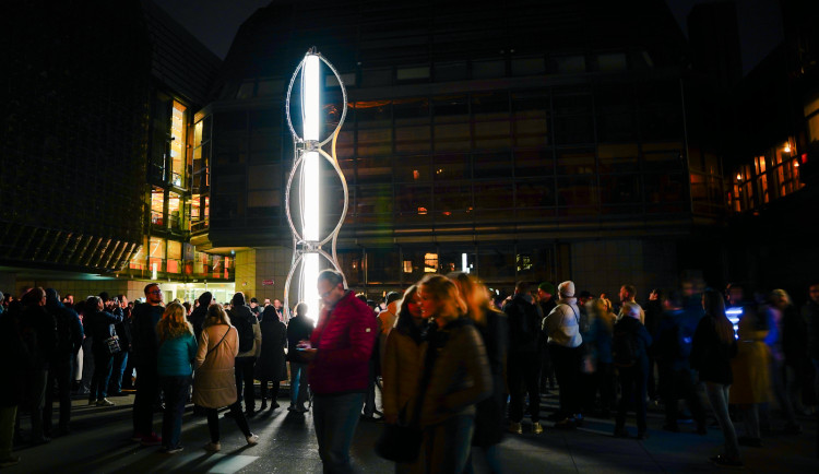 FOTOGALERIE: Festival Signal je v plném proudu, podívejte se na fotky světelných instalací