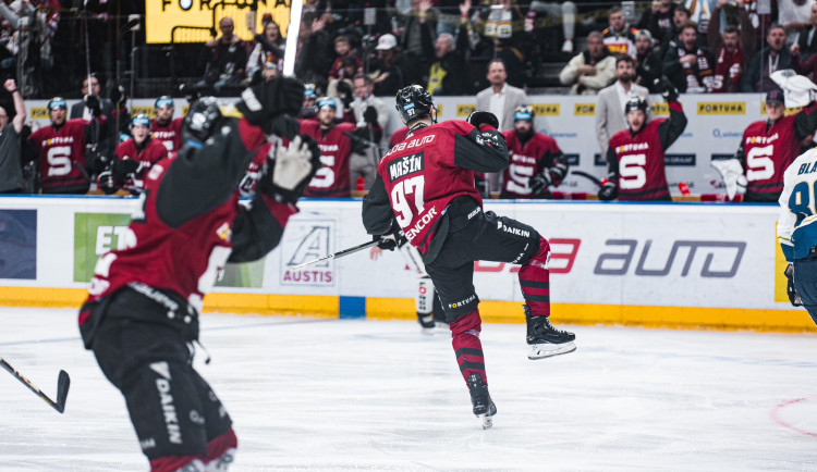 Hokejisté Sparty porazili Kladno 5:2 a vyhráli potřetí za sebou