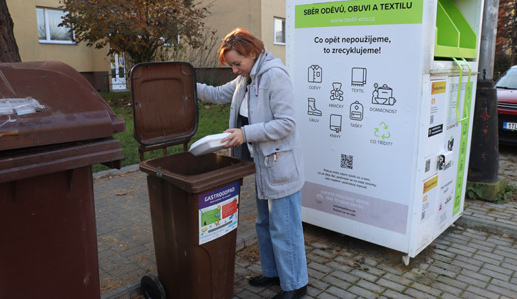 Přerov pokračuje ve třídění gastro odpadu. Ve třech místních částech upraví sběr plastů