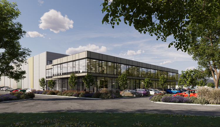 Další obří distribuční centrum se staví nedaleko od Plzně pro online lékárnu. Obsluhovat ale bude rakouský trh