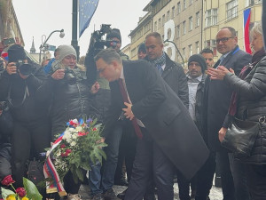 Na Národní třídě začíná program připomínající události sametové revoluce před 35 lety