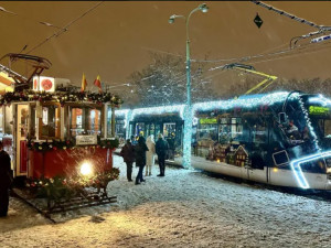 Dopravní podnik v sobotu vypraví tradiční Vánoční flotilu