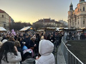 Vánoční trhy na Staroměstském náměstí jsou oficiálně zahájeny