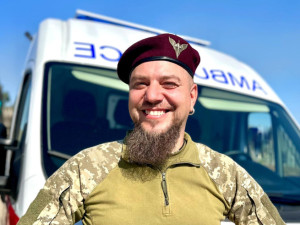 Nikdy se veteránů neptejte, kolik lidí zabili, říká Andrij Žolob z centra pro vojenské veterány ve Lvově