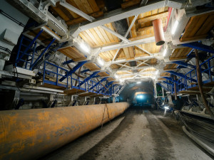 FOTOGALERIE: Stavba metra D je v plném proudu. Podívejte se, jak to vypadá v budoucí stanici Pankrác