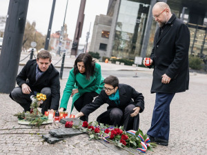 Politici uctili památku Jana Palacha