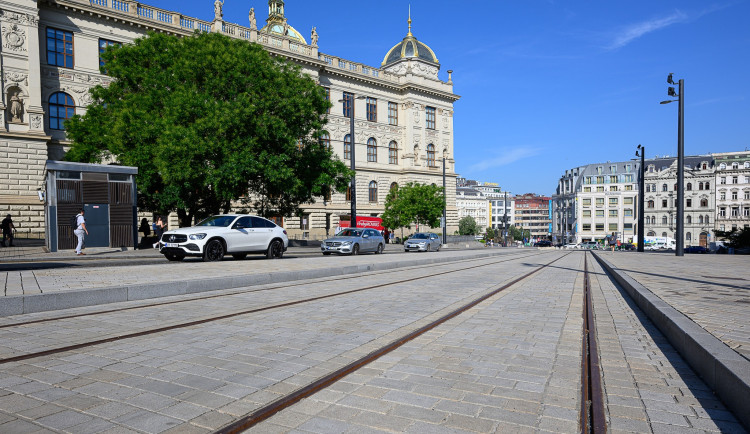 Tramvajovou trať na Muzeu začnou stavět letos. Má čtyři sta metrů a vyjde na 224 milionů