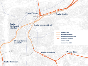 Praha bude mít pět nových podzemních železničních stanic, i na Václavském a Karlově náměstí