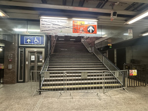 Výstup z metra Florenc na autobusové nádraží po víc než dvou letech znovu otevřou