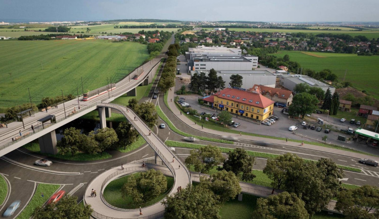 Praha získala územní rozhodnutí na stavbu tramvajové tratě do Zdib