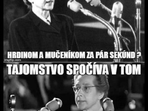 Komunista zesměšňuje popravu Horákové nebo smrt Palacha. Bolševický prase, píší lidé v komentářích