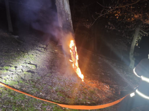 Policie dopadla mladíka, který se přiznal k zakládání požárů v Kunratickém lese.