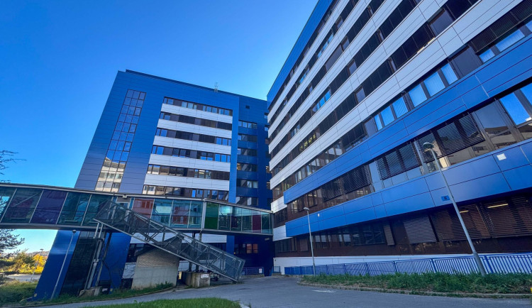 Modrý pavilon nemocnie Motol