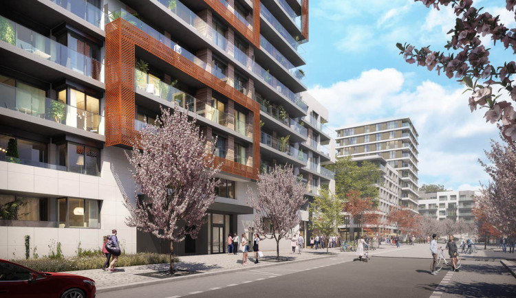 vizualizace Parkové čtvrti