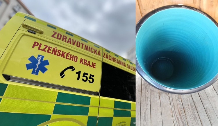 Dvanáctiletý chlapec se zasekl uvnitř tubusové skluzavky. Utrpěl vážné poranění a hasiči ho museli vyprostit