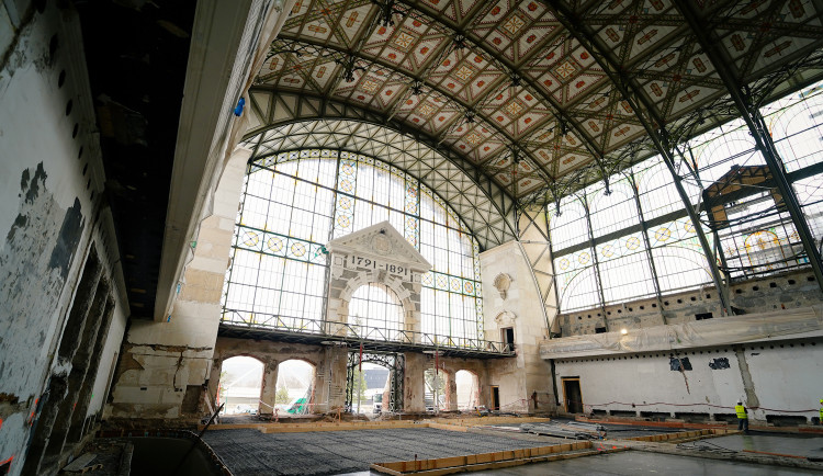 FOTOGALERIE: Tři roky rekonstrukcí. Podívejte se, jak to vypadá v Průmyslovém paláci