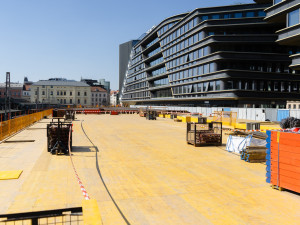 Na Masarykově nádraží v Praze vzniká nové nástupiště, cena modernizace vzrostla