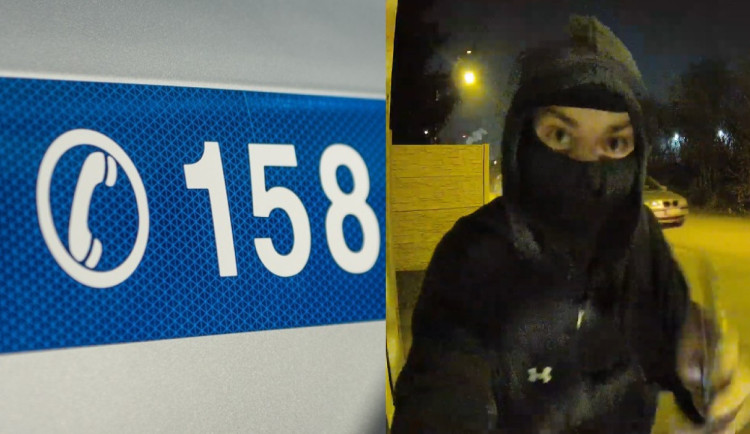 Policisté pátrají po pachateli vloupání. V souvislosti s případem hledají neznámou maskovanou osobu