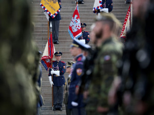 Je správné, že se stavíme za práva napadené Ukrajiny, řekl prezident při pietním aktu na Vítkově