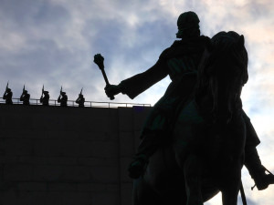 Je správné, že se stavíme za práva napadené Ukrajiny, řekl prezident při pietním aktu na Vítkově