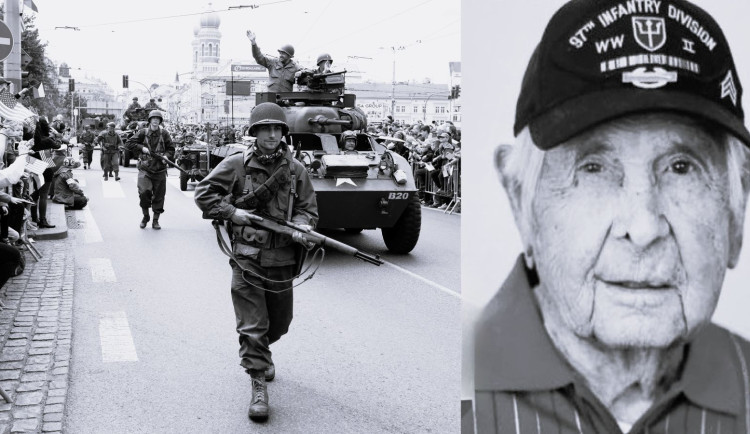 Ve věku 99 let zemřel americký veterán Marion Robert Shipe, účastník osvobození Československa