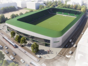 VIZUALIZACE: Nový stadion Bohemians dostal podobu, práce na Ďolíčku začnou už letos