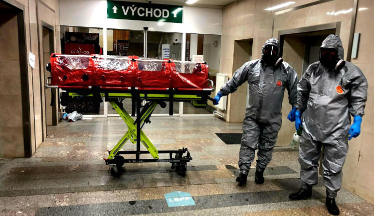 Muže převezli z Tábora.