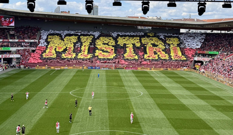 Slavia zakončila mistrovskou sezonu výhrou 3:0 nad Ostravou a bodovým rekordem