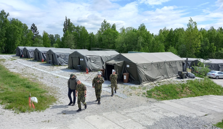 FOTO: Na Jihlavsko míří americká armáda. Vojáci budou spát ve stanech po deseti