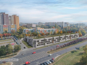 U metra Opatov začali stavět parkovací dům, vejde se do něj pět set aut