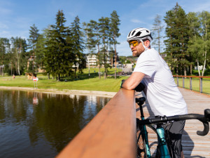 Lipno jako první zavádí na letní sezónu SOS svozy pro cyklisty