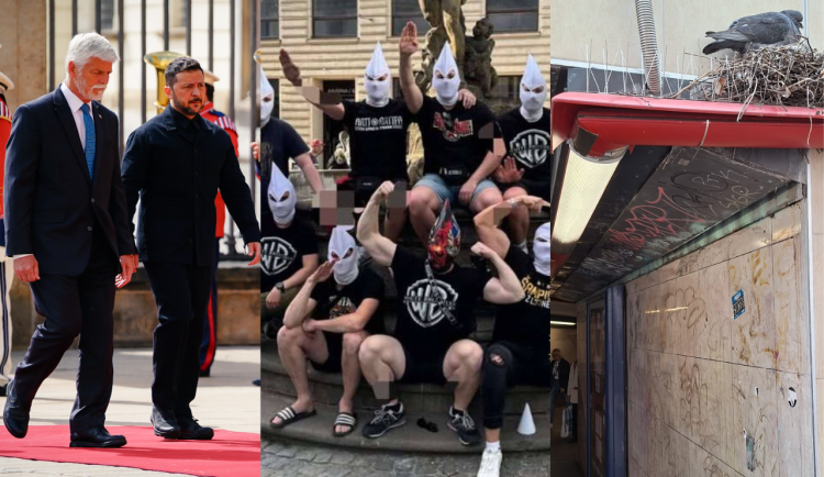 KVĚTEN 2025: Zelenský na Hradě, ostuda Sparty a špinavé metro