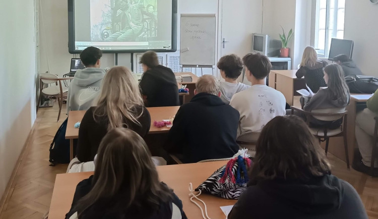 Studentům řekli i o možnosti studovat v Rusku.