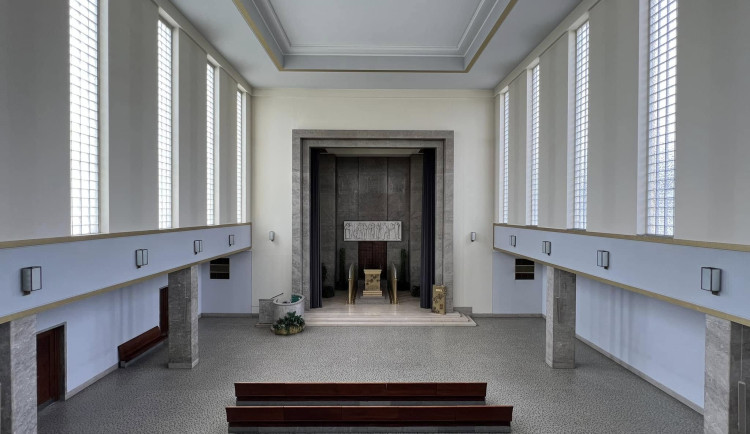 Strašnické krematorium.