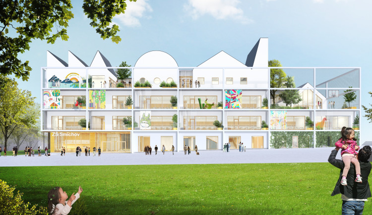 Praha 5 chce, aby novou školu ve Smíchov City postavilo hlavní město.
