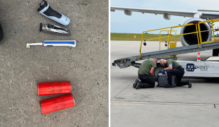 V jednom z kufrů našli holicí strojek a elektrický kartáček.