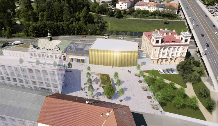 Peklo bude zářit zlatem. Plzeň má vítěze architektonické soutěže na dostavbu kulturáku