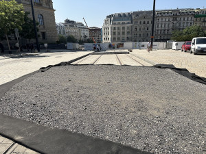 Začíná stavba tramvajové trati vedle Národního muzea, primátor nadšený není