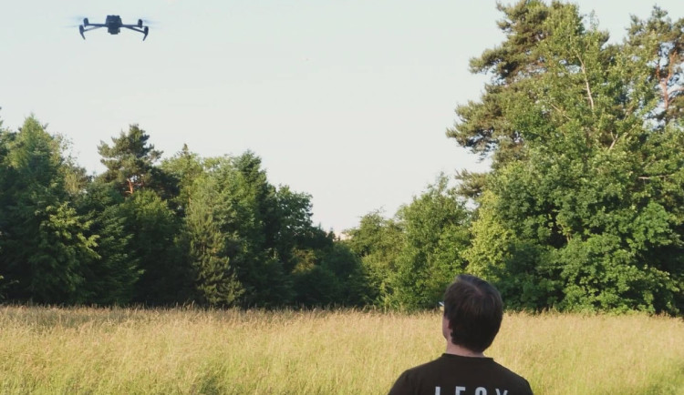 Záchranná stanice dostává seno z pražských luk. Kvůli srnčatům je kontrolují dronem