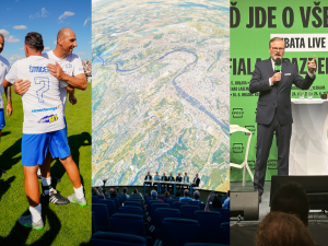 ČERVEN 2025: Hvězdy fotbalu v Dolních Chabrech, úžasné planetárium a Fialova debata