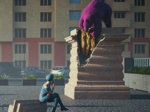 ANKETA: Holešovickou tržnici ozdobí nová socha, plyšový medvěd doplní býky