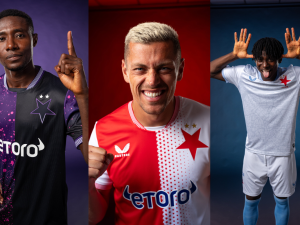 Slavia představila nové dresy, autorem je výtvarník Pasta Oner