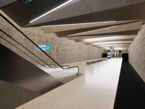 Stanice metra D Libuš