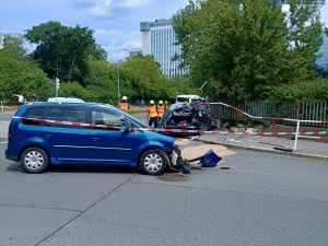 Nehoda ve Vyskočilově.