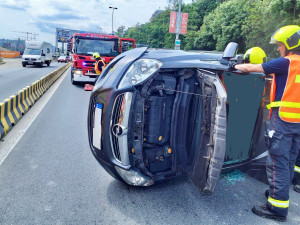 Nehoda v Dobříšské.