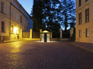 VIZUALIZACE: Pražský hrad bude mít nová kontrolní stanoviště, nahradí staré přístřešky