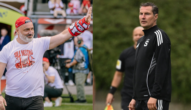 Dožene Sparta Slavii? Trpišovský drží v ruce víc trumfů než Priske. I bez Dioufa