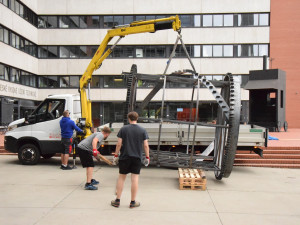 Park Parukářka bude mít novou veřejnou toaletu. Navrhli ji studenti architektury