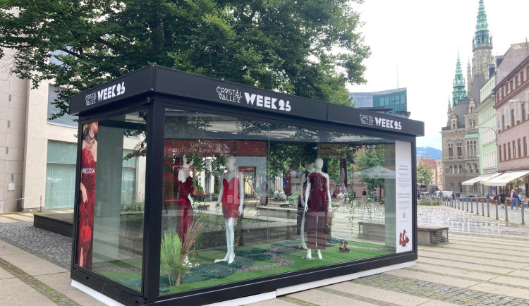 Liberec zdobí tři Křišťálové boxy. Jsou předzvěstí Crystal Valley Week 2025