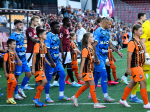 Deset dní ve Spartě. Ukrajinské děti trénovaly na letním fotbalovém táboře